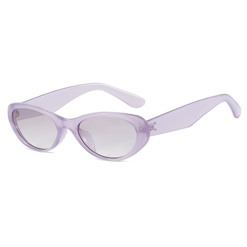Damen modische Cat-Eye Sonnenbrille mit hochwertigem Kunststoffrahmen und UV-Schutz Brehn