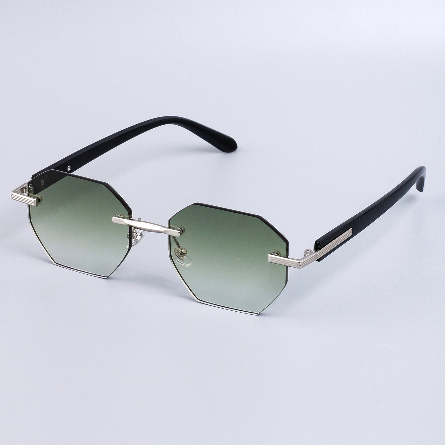 Damen stilvolle Sonnenbrille im modischen Achtkant-Design mit hochwertigem Rahmen Brehn