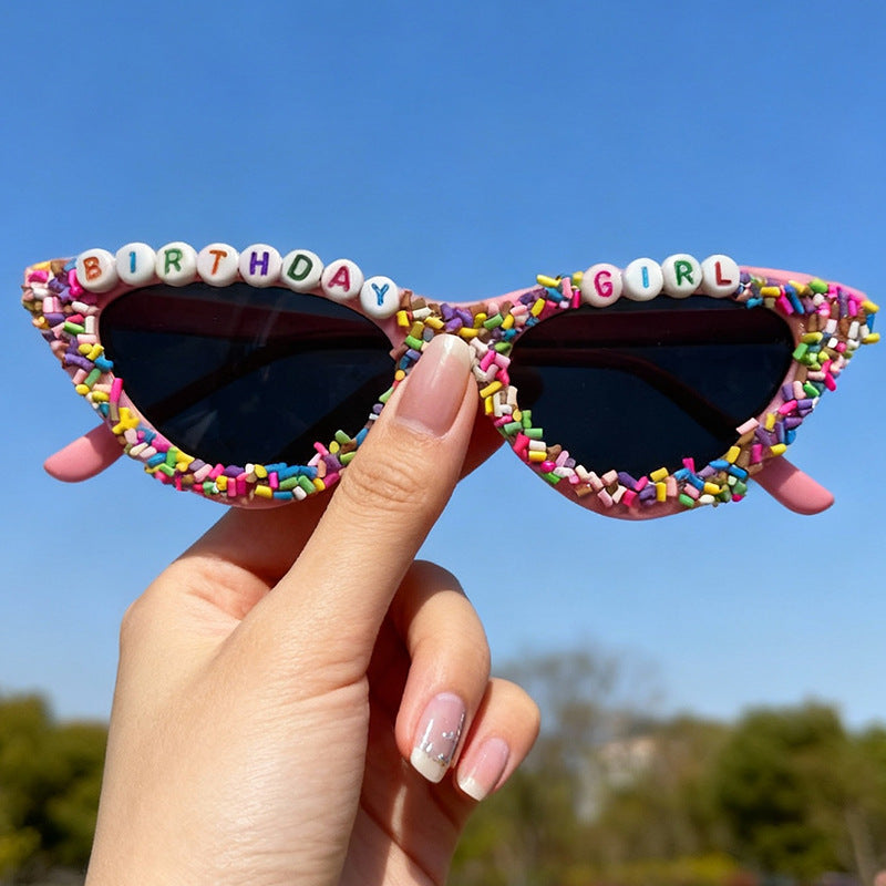 Spaß-Themen Katzenaugen Sonnenbrille Brehn