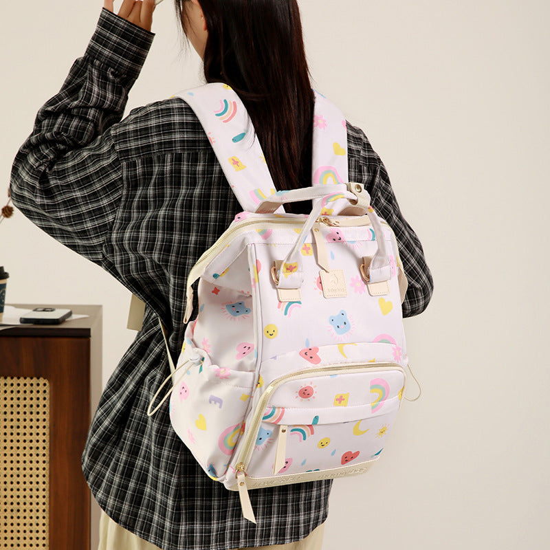 Multifunktionaler Kinder Cartoon-Themen Windelrucksack Brehn
