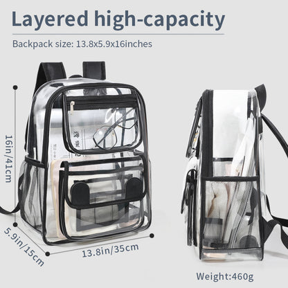 Klarsicht Rucksack
