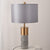 Moderne handwerkliche Tischlampe