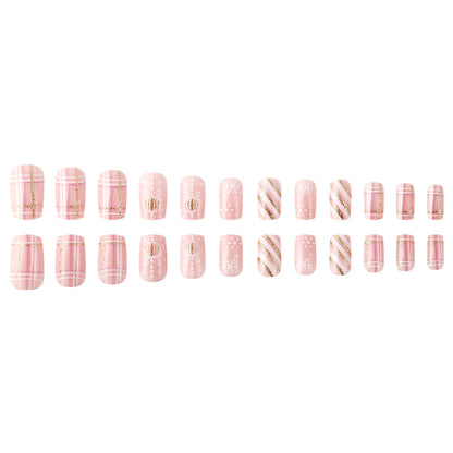 Festliches Themen-Press-On-Nail-Art-Set Brehn