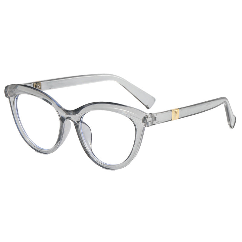 Damen Cat-Eye Brille mit feinem Rahmen und eleganten Akzenten Brehn