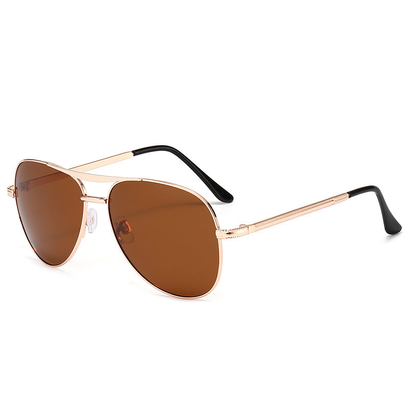 Herren modische Pilotensonnenbrille mit kratzfesten Gläsern Brehn