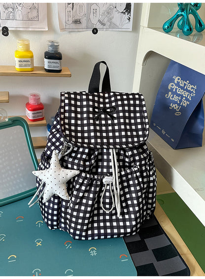 Trendy Kordelzug Freizeit Rucksack Brehn