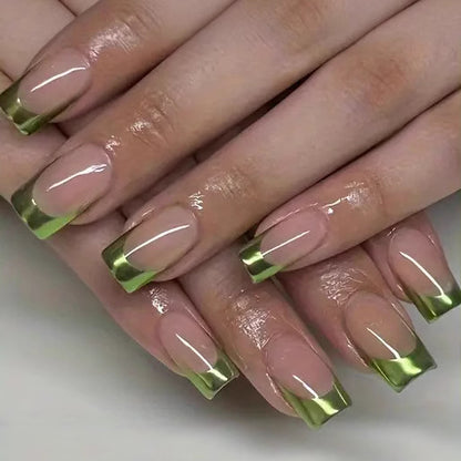 Elegante französische Spitzen-Acryl-Nagelverstärkungen Brehn 1789915301