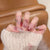 Künstlerisches Floral Press-On Nageldesign Set Brehn