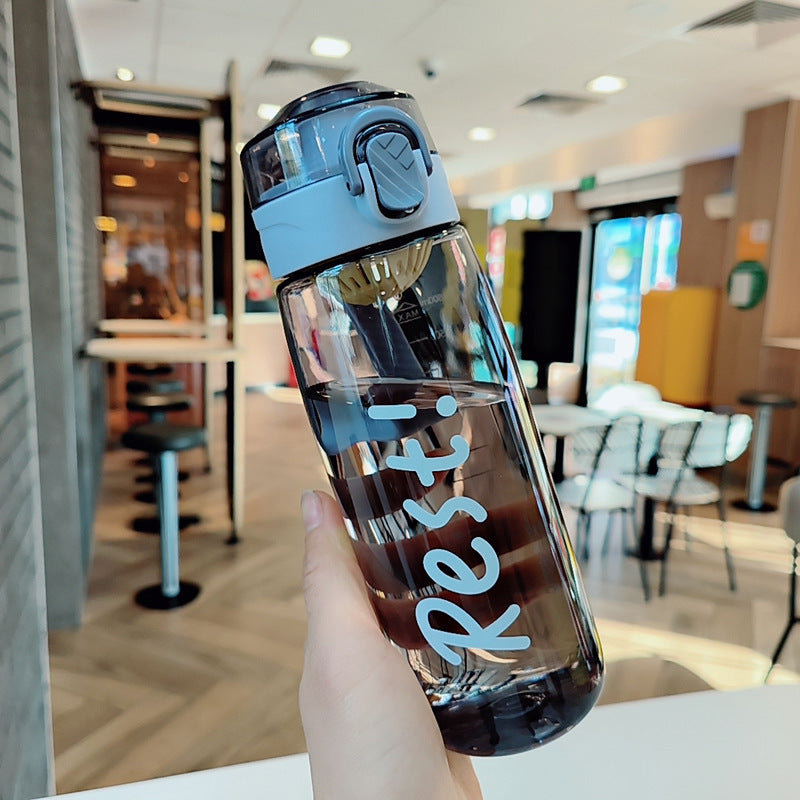 Damen Ergonomische Wasserflasche für Fitness Brehn