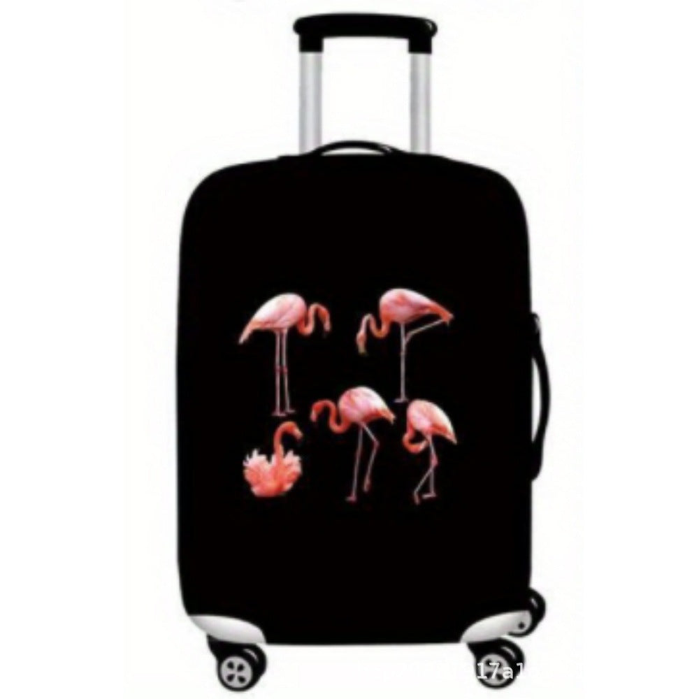 Damen Hartschalenreisekoffer mit auffälligem Flamingo-Design Brehn