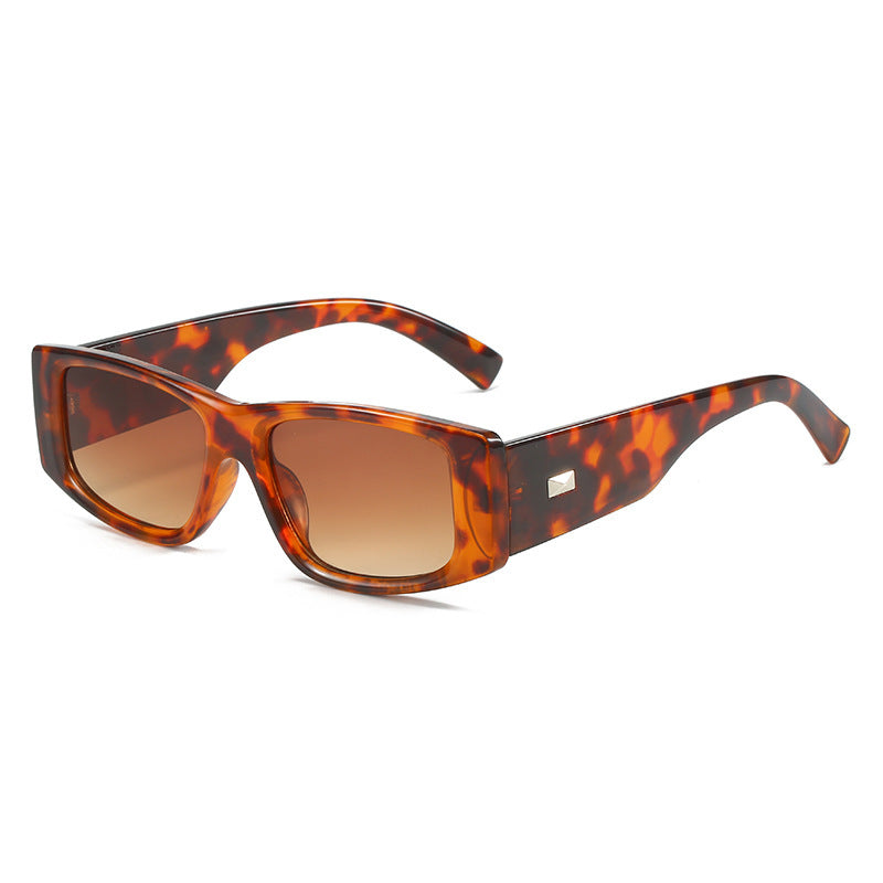 Chunky Retro-inspirierte quadratische Sonnenbrille Brehn