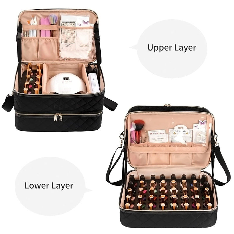 Kosmetik-Organizer Tasche mit Strukturierten Fächern Brehn