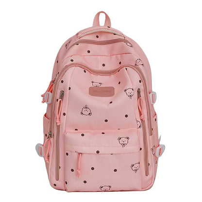 Niedlicher gepunkteter Druck Rucksack Brehn