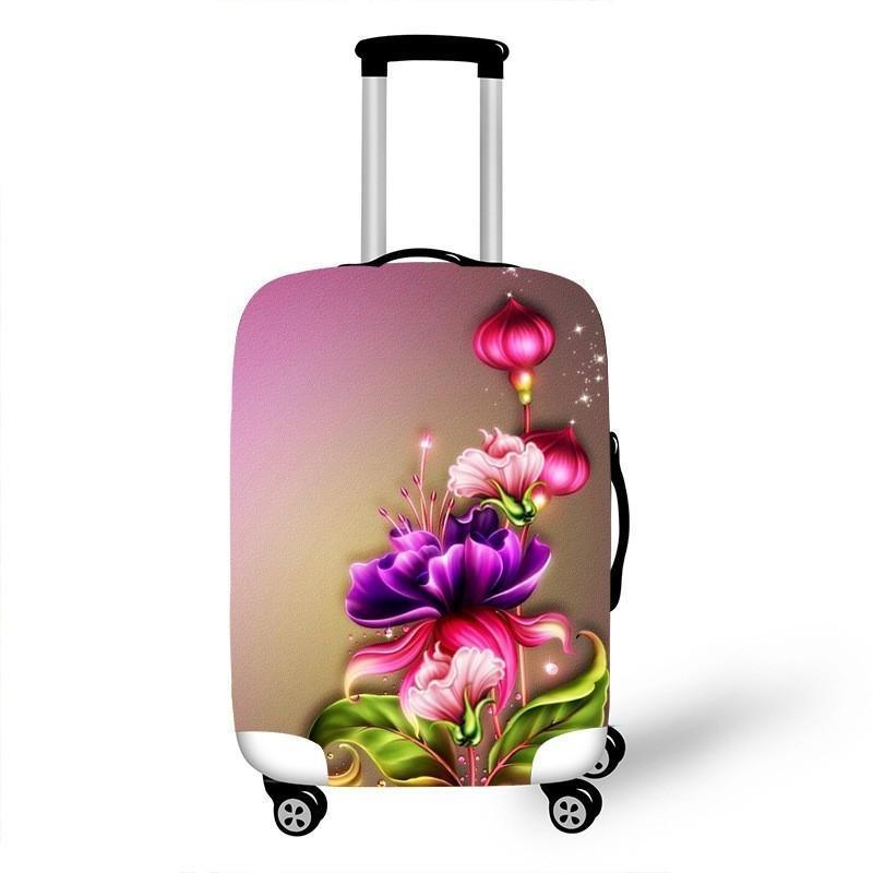 Damen Hartschalenreisekoffer mit floralem Design Brehn