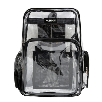 Transparenter Klarer Rucksack