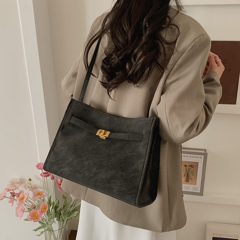 Elegante Leder Tote Bag