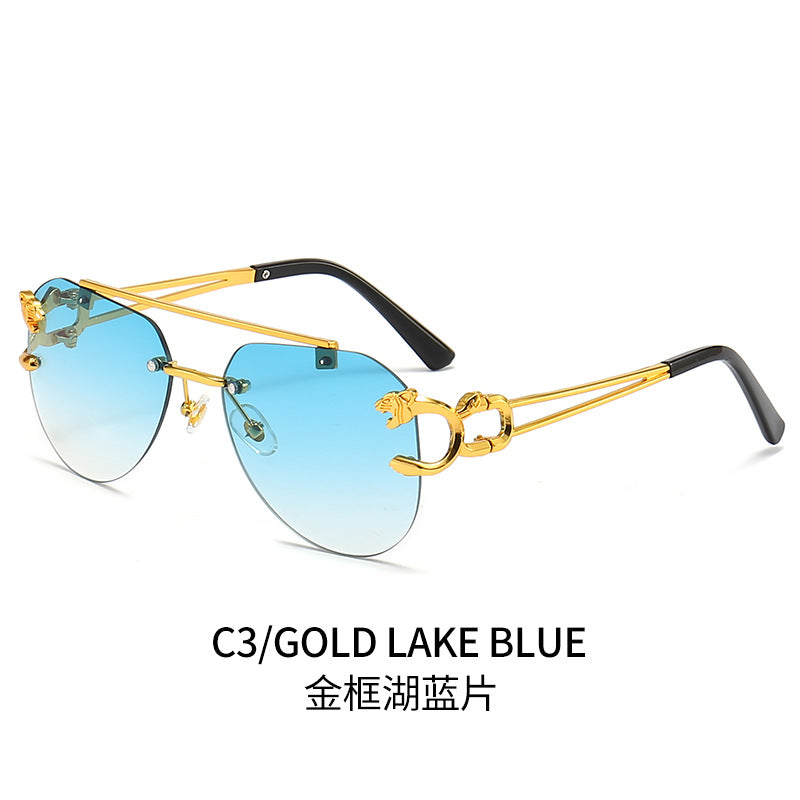 Damen Designer-Sonnenbrille mit einzigartigem Tierakzent Brehn