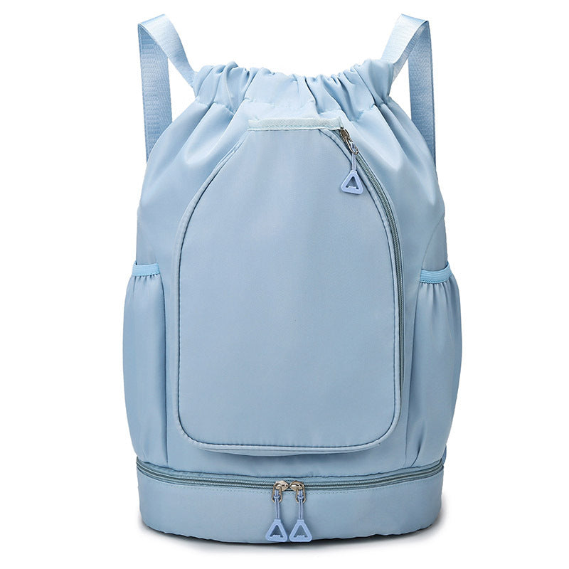 Leichter reisebereiter Kordelzug-Rucksack