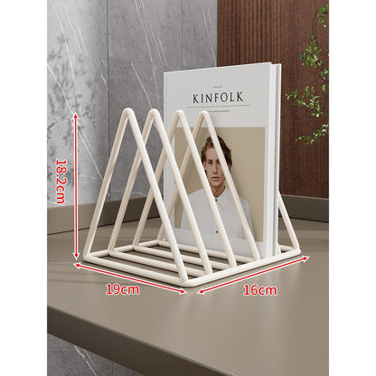 Erweiterbares Holz-Magazin- und Buchregal-Organizer