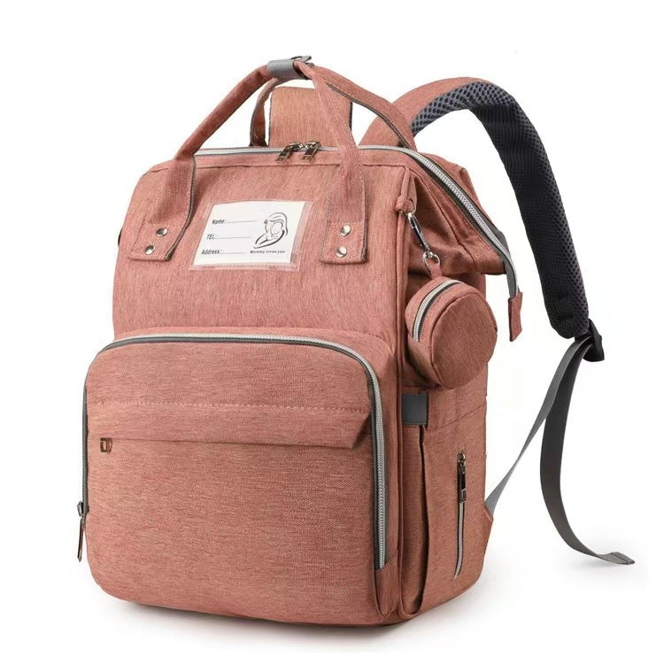 Multi-Compartment Funktionaler Wickelrucksack Brehn