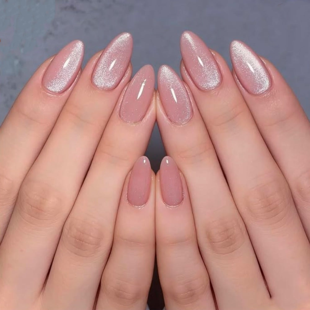 Glänzendes Stiletto Press-On Nagelset Brehn