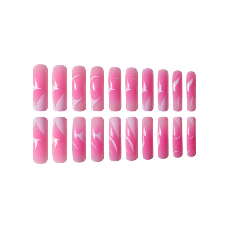 Künstlerische lange Nagelverlängerungen Brehn