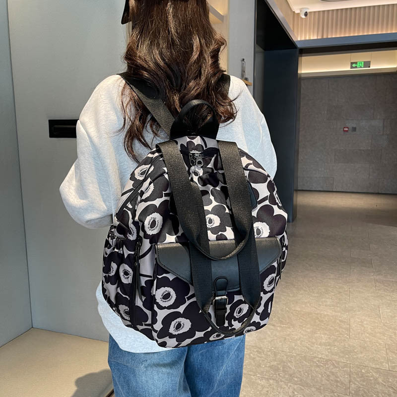 Blumenmuster Rucksack Brehn