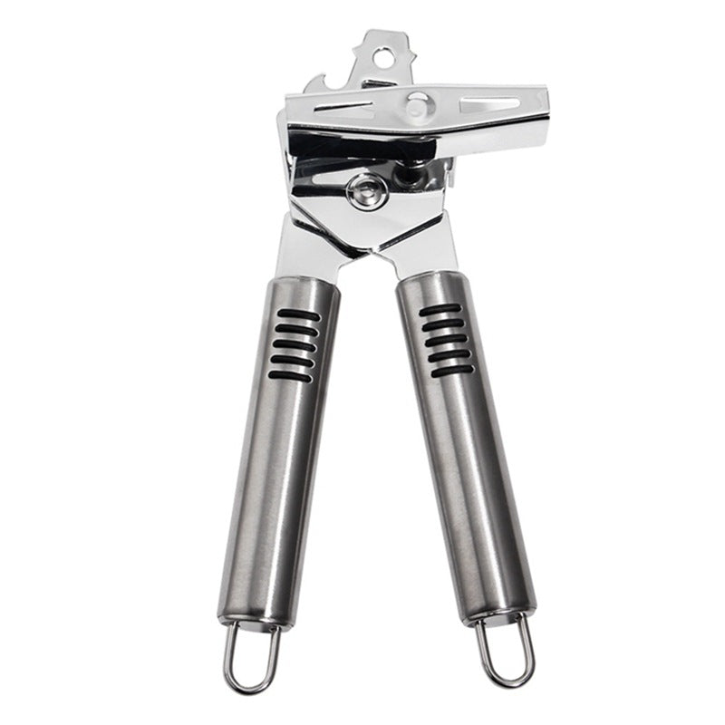 Ergonomischer Edelstahl Dosen- und Glasöffner Brehn