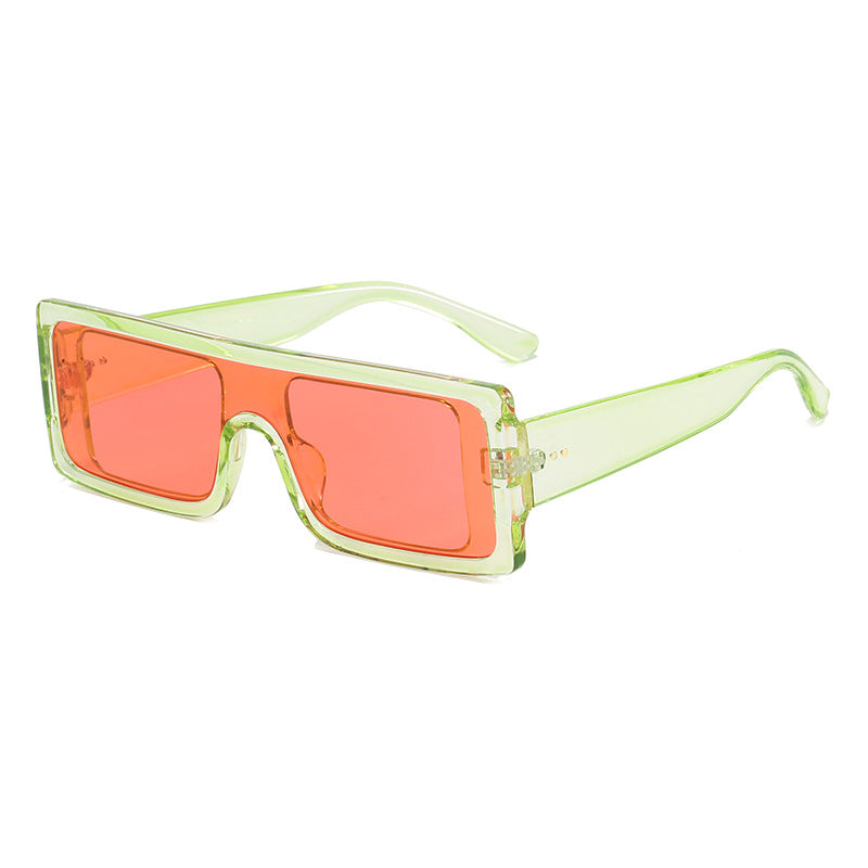 Damen Oversize-Sonnenbrille mit quadratischem Design Brehn