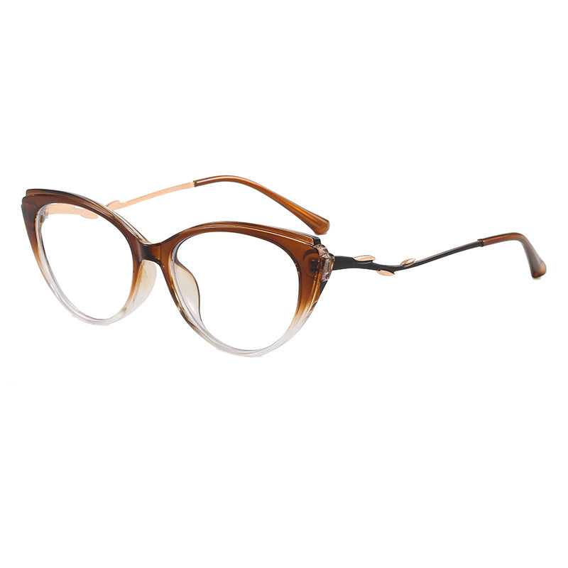 Modische Cat-Eye Brille mit Filigranem Design Brehn