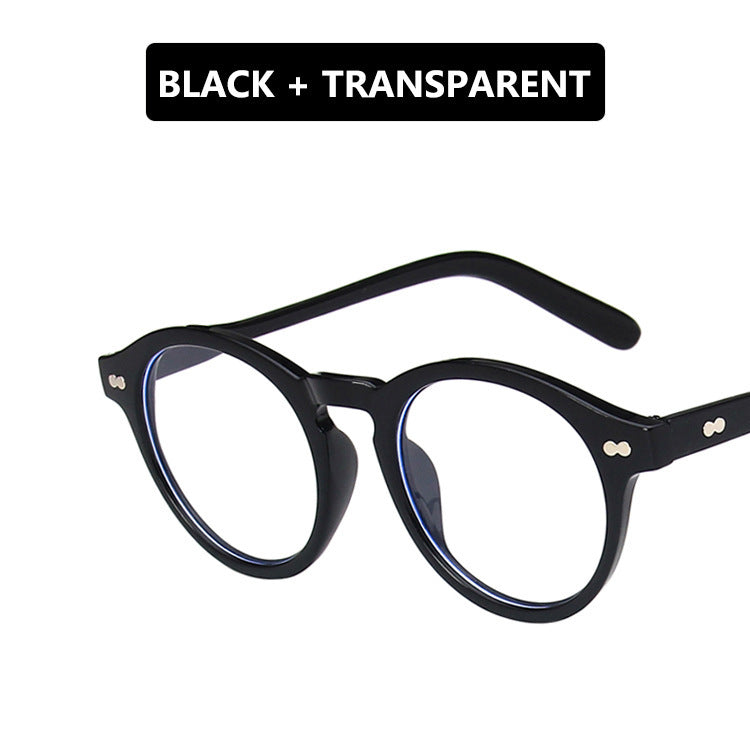 Damen extravagante runde Sonnenbrille mit leichtgewichtiger Rahmenstruktur und polarisierenden Gläsern Brehn