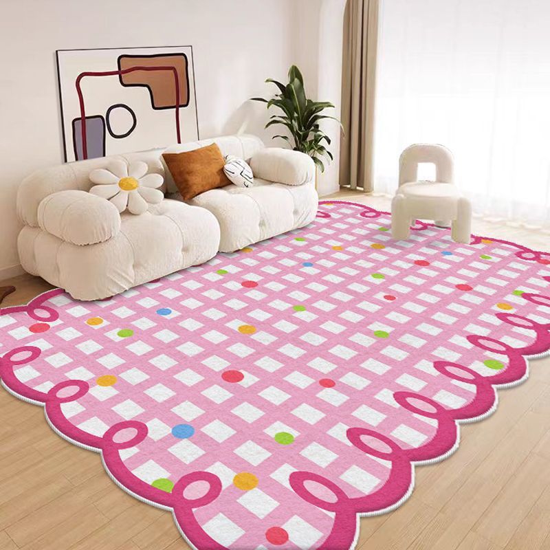 Elegante gewellte Fläche Teppich