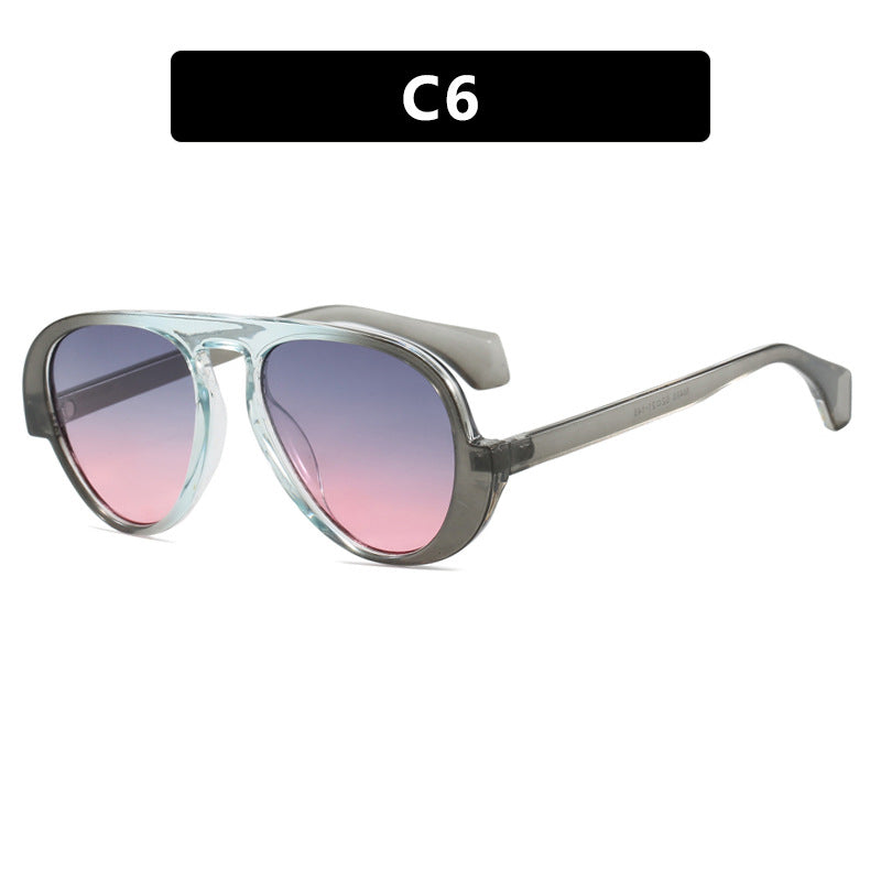 Damen Sonnenbrille mit einzigartigem Retro-Rahmen und UV-Schutz Brehn