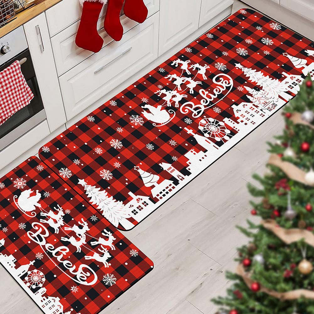 Weihnachts-Themen Küchenmatten Set Brehn