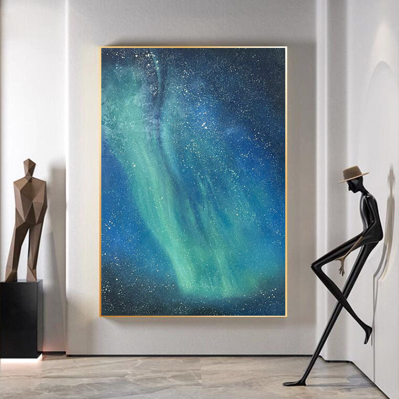 Himmlische Nordlichter Leinwandkunst