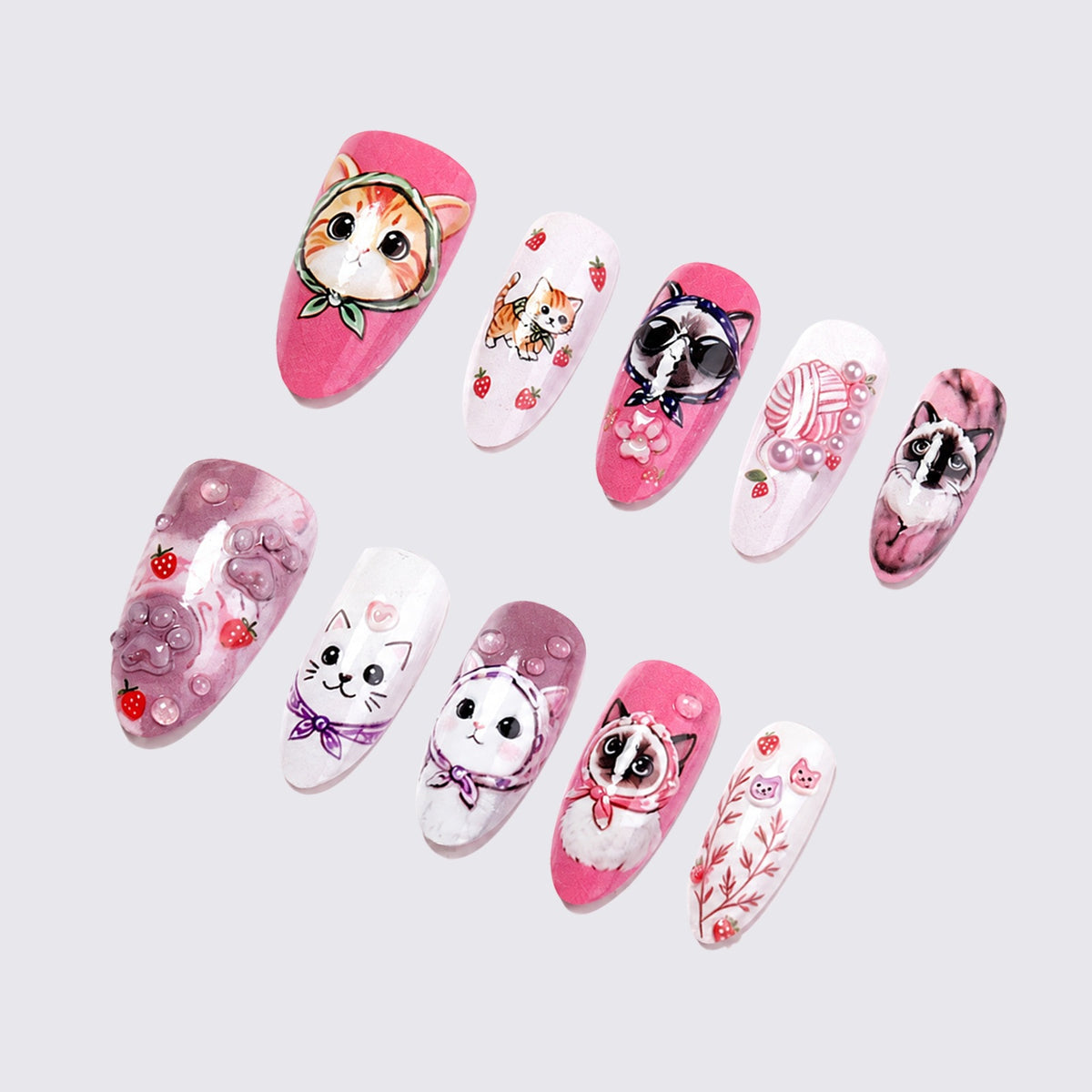 Künstliche Nagelkunst Brehn