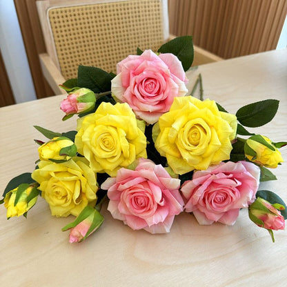 Realistische Künstliche Rosen Blumenarrangement