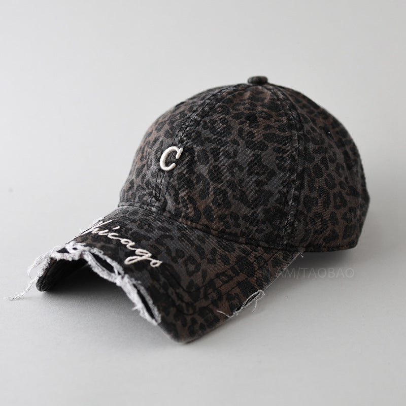 Herren Casual Distressed Baseball Cap Brehn