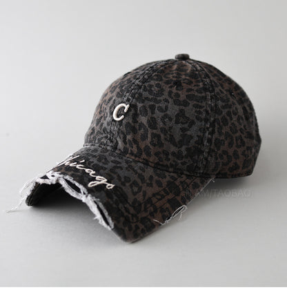 Herren Casual Distressed Baseball Cap Brehn