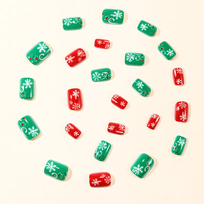 Festliche Feiertags-Nail Art Verlängerungen Brehn 1789713261