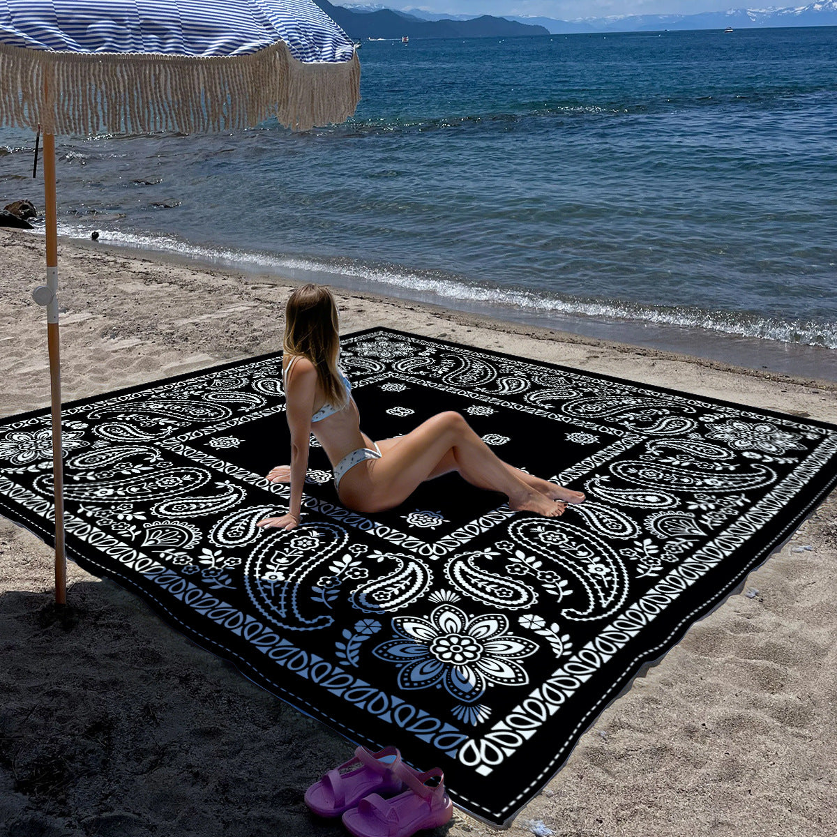 Mandala Design Strandmatte Brehn