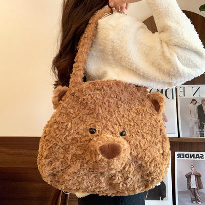 Plüsch Teddy Bear Schultertasche