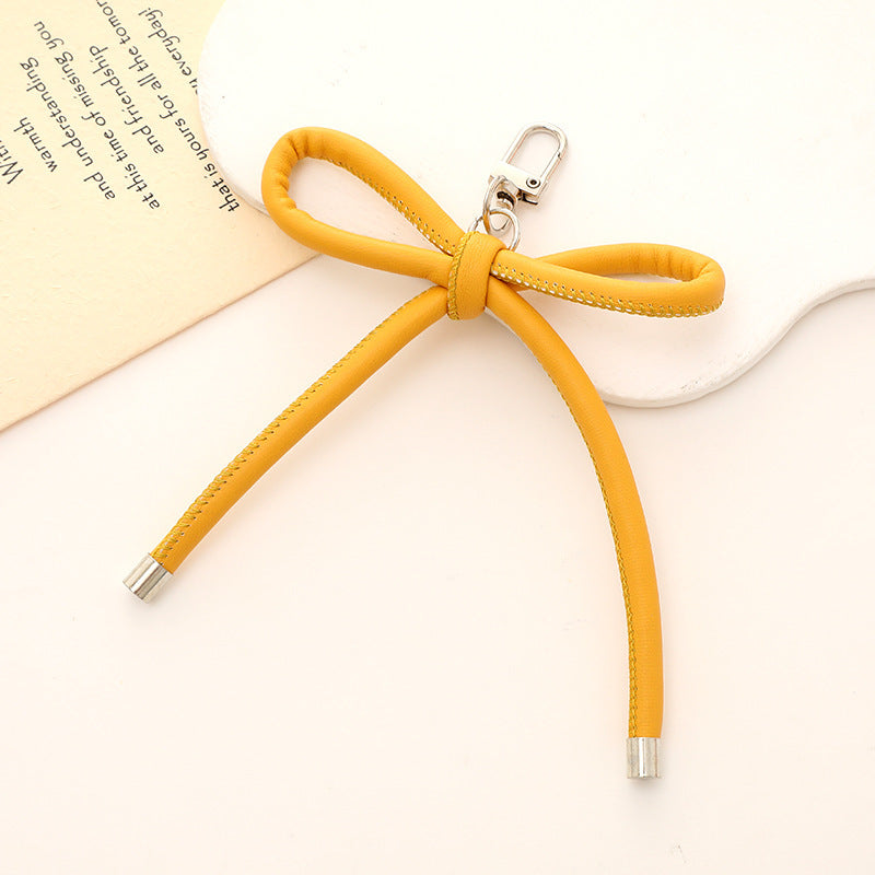 Stylischer Schleifen-Knoten Schlüsselanhänger Halter Brehn