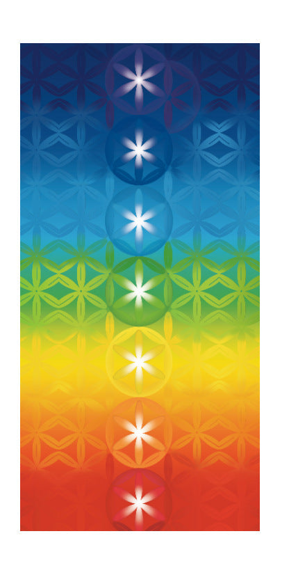 Chakra Symbol Wandteppich