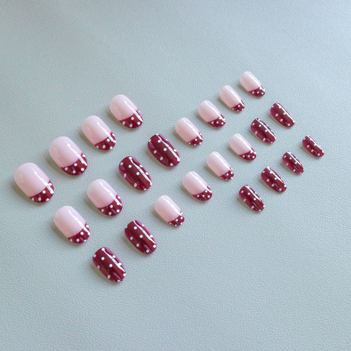 Elegantes Spitz-Acryl-Nagelkunst-Set
