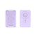 Tragbare Powerbank mit Integrierter Qi-Ladefunktion und Magnetanschluss Brehn