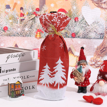 Geschenkbeutel mit festlichem Gnom-Motiv Brehn