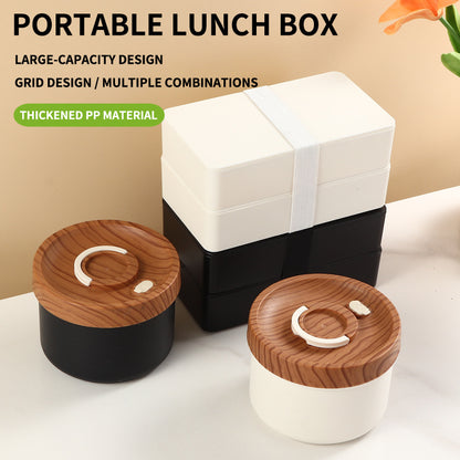 Isolierte Lunchkühltasche mit Fächern