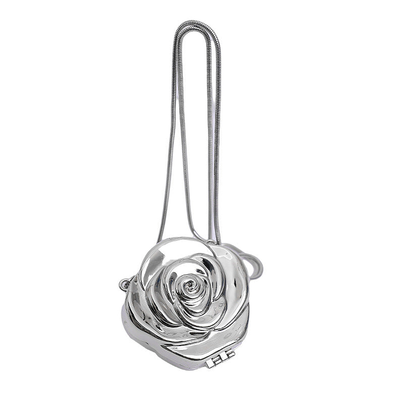 Elegantly Crafted Rose-Shaped Crossbody Bag Brehn