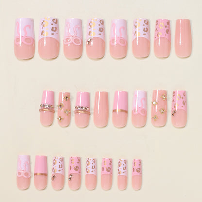 Dekorative Lange Stiletto Nail Art Tipps Brehn